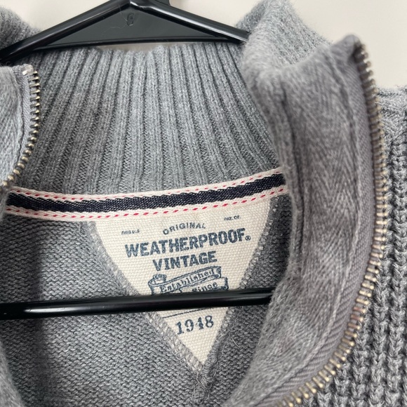 WEATHERPROOF VINTAGE QUARTER ZIP - Picture 2 of 5